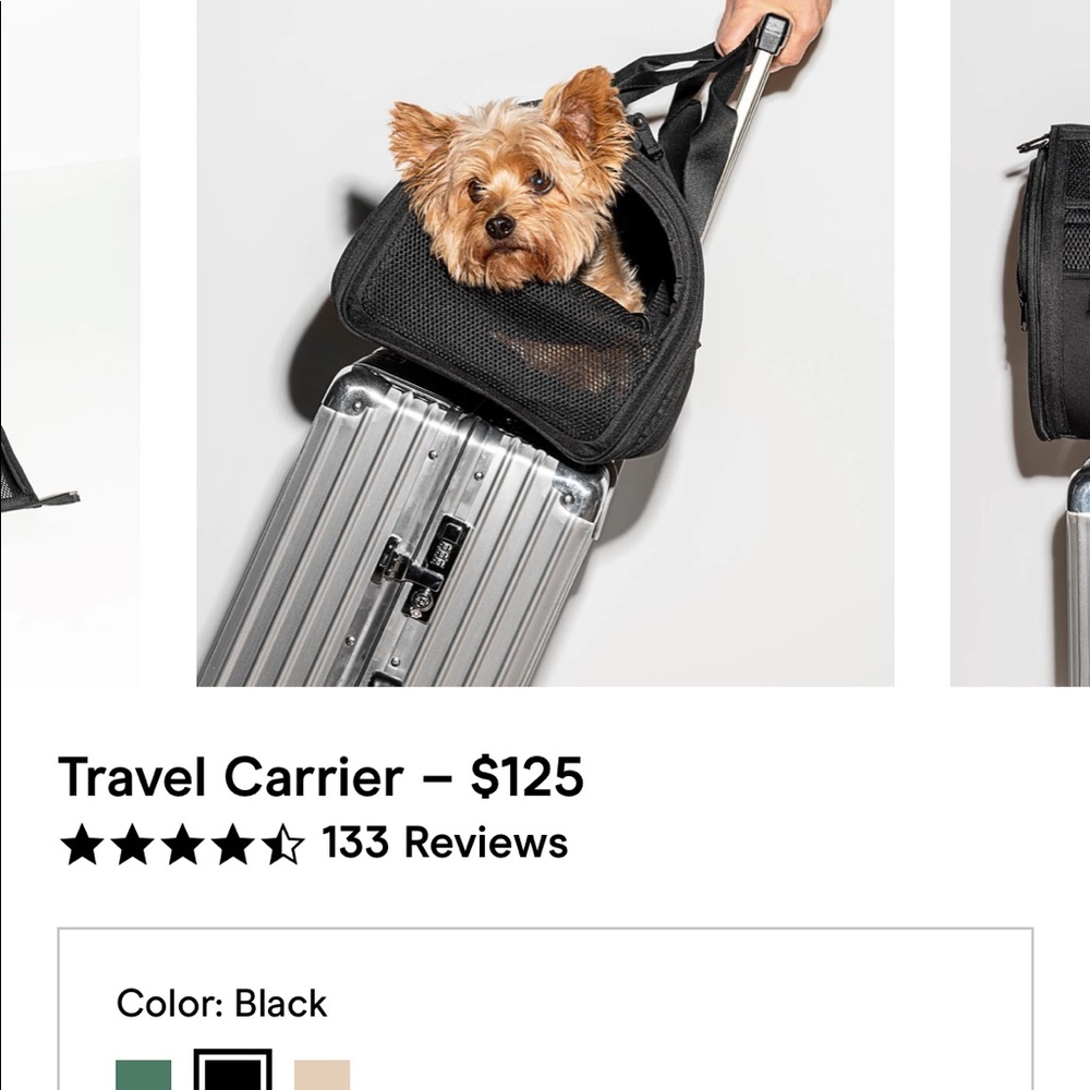 Wild one luxury pet carrier